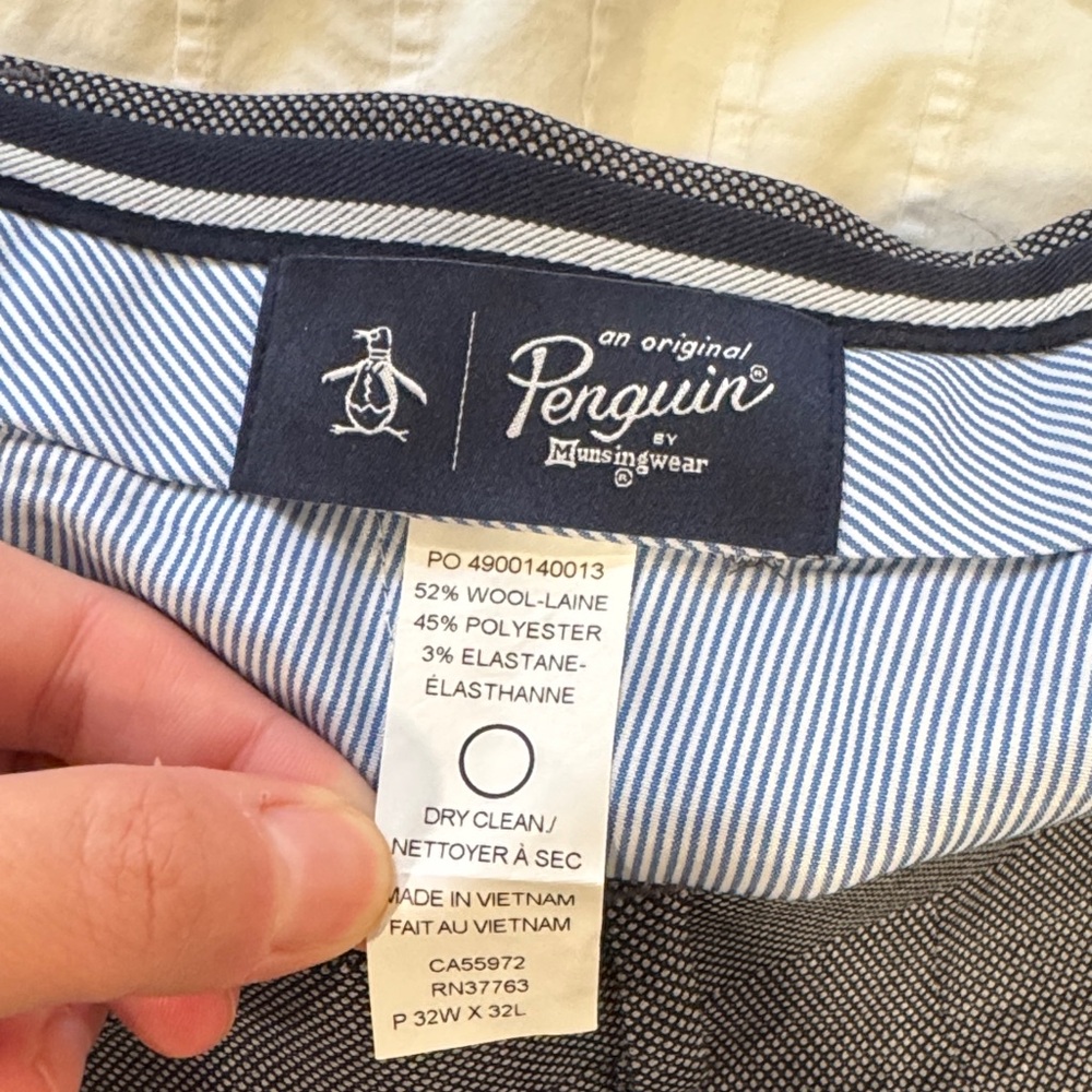 Original Penguin Men's Gray Dress Pants, 32x32 - Picture 9 of 9